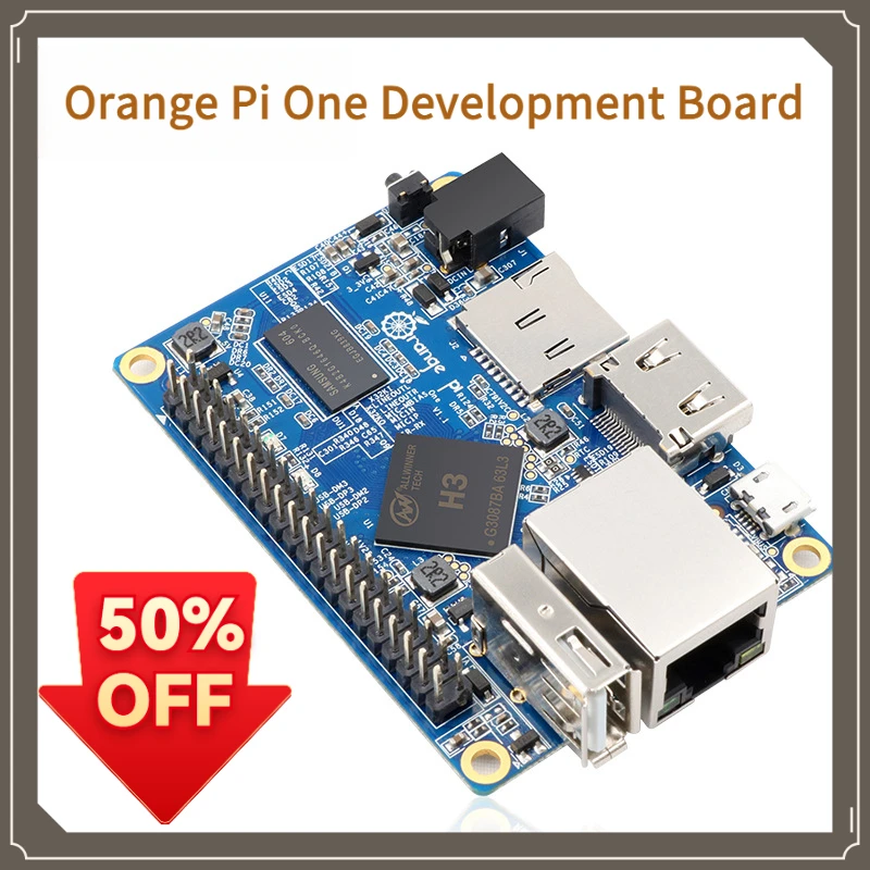 5. Orange PieOrangePi OneMicrocontroller Development Board QuanzhiH3Open Source Hardware Getting Started with Programming Maker