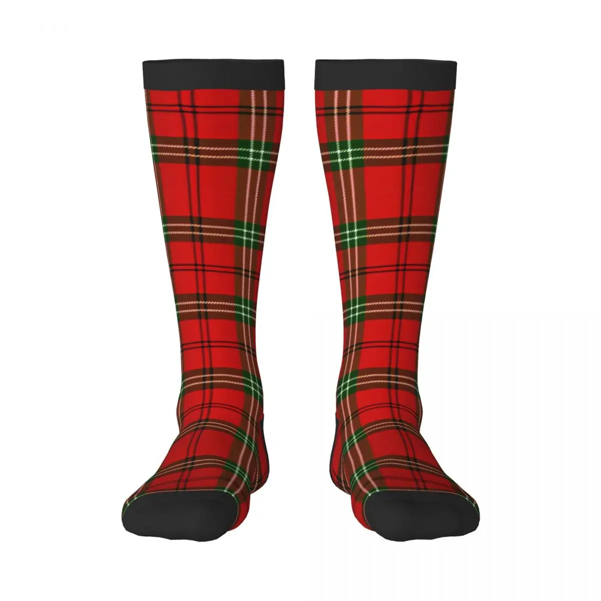 

1 Pack Tartan Plaid Scottish Pattern Over-knee Long Socks Middle High School Socks