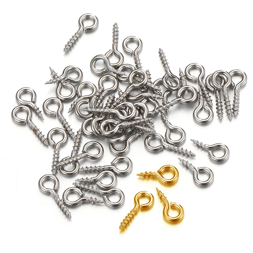 

50 шт. шпильки из нержавеющей стали для изготовления ювелирных изделий своими руками