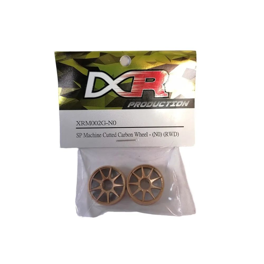 DXR 1/28 Kyosho MINIZ RWD Machine Cutted Light Gold Wheel White 2Pcs XRM002G-W XRM002G-N