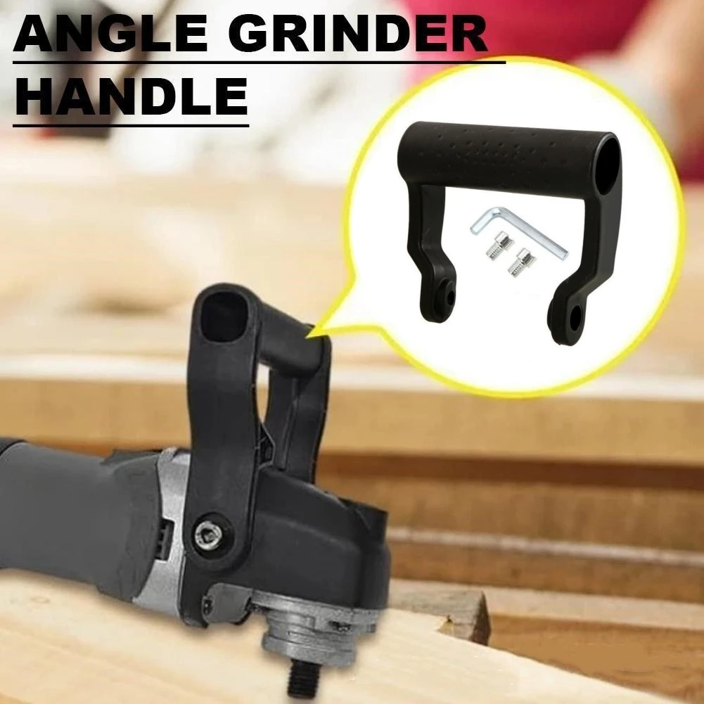 1PC Comfortable Handle For Angle Grinder Absorbs Vibration Enhances Stability Suitable For 8mm Inner Diameter Easy Installation