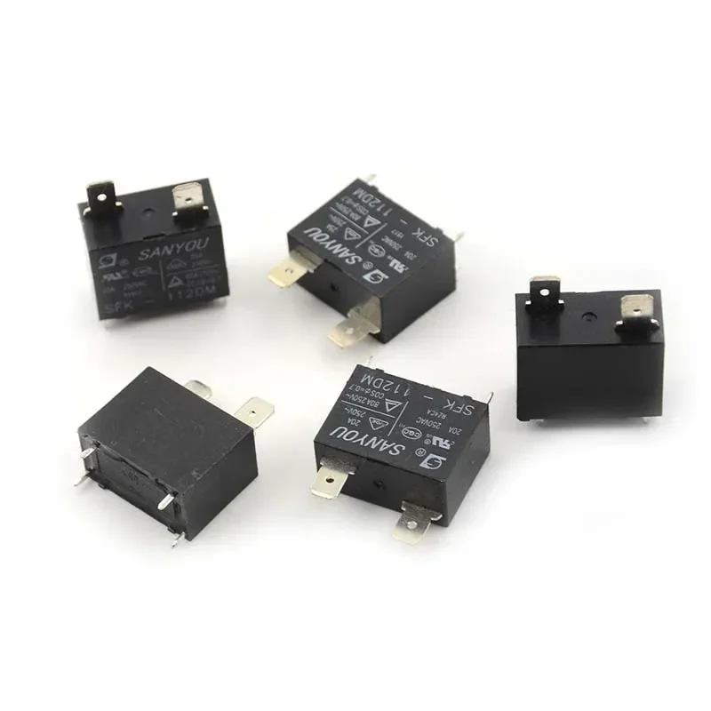 5PCS/10PCS SANYOU SFK-112DM Air Conditioner Relay SFK-112DM-12VDC SFK-124DM 20A 250VAC 4pins