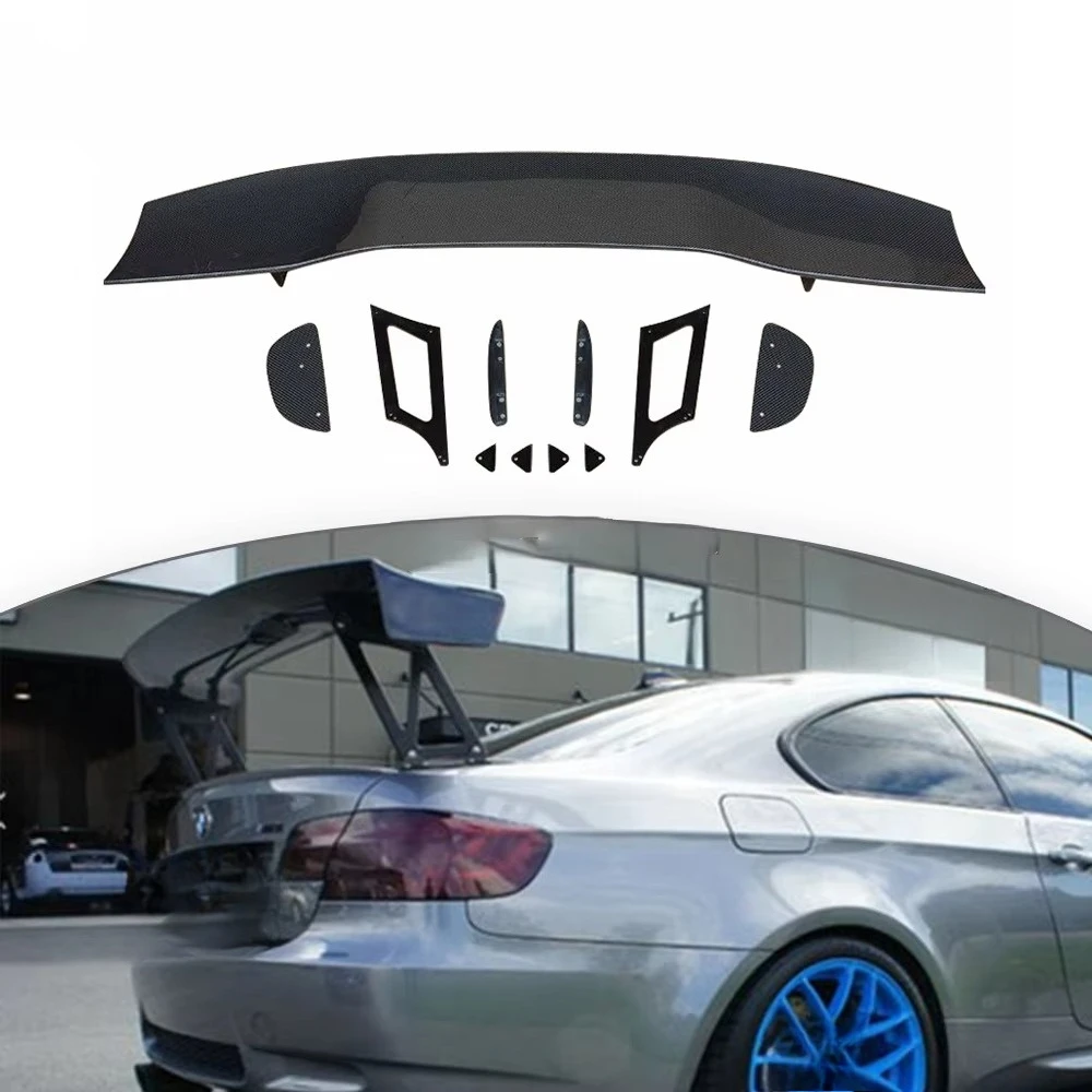 

Top quality material Real carbon fiber rear wing, rear spoiler, rear fender for 3 Series E92 M3 V GT style
