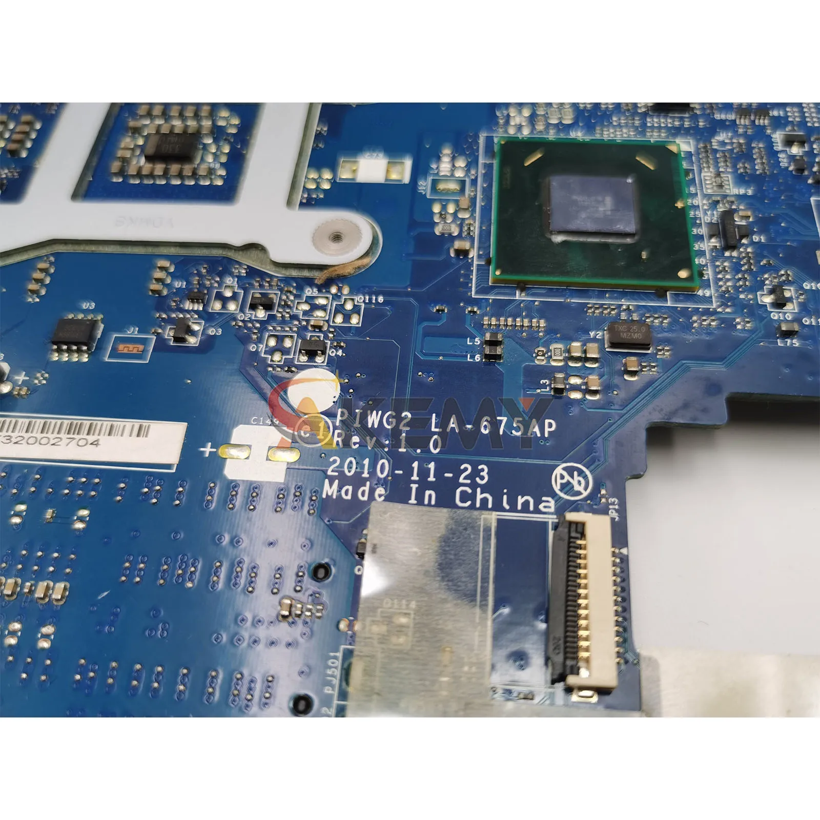 LA-675AP For Lenovo G570 Laptop Motherboard with HM65 DDR3 HDMI 100% Fully Tested