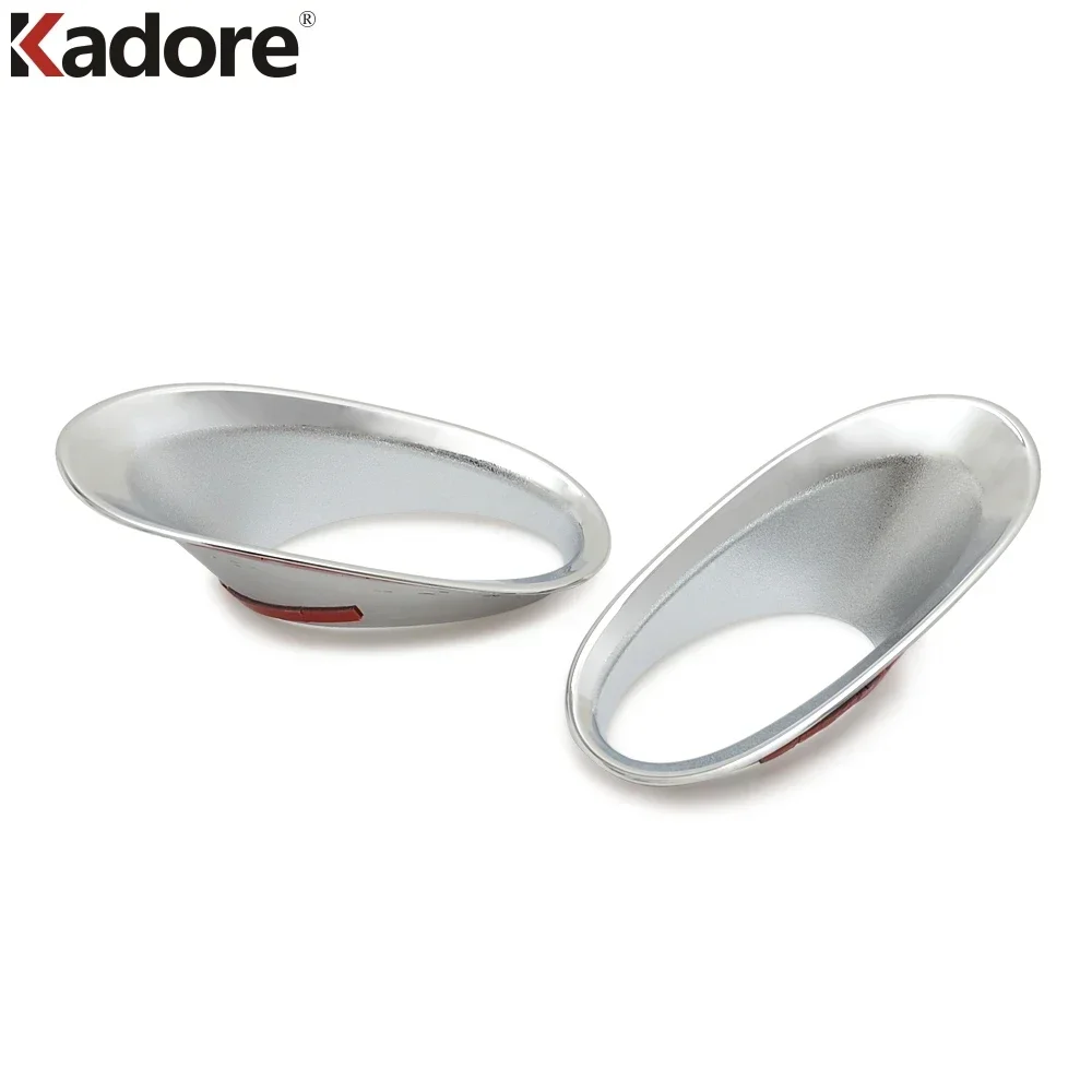 لهوندا CRV CR-V تجميل 2010 2011 كروم الجبهة أضواء الضباب أغطية المصابيح غطاء الضباب اكسسوارات السيارات التصميم #5