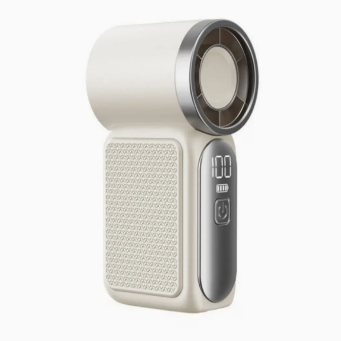 

2026 New Mini Handheld Fan, 100-Speed Turbo Blower, USB Rechargeable Portable Cooling Fan for Outdoor