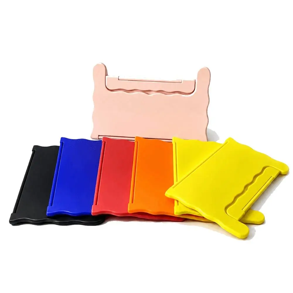 PLA Mahjong Card Holder Adjustable Angle Foldable Mahjong Viewing Rack 3D Printed Non-Slip Mahjong Card Stand Home Game Nights