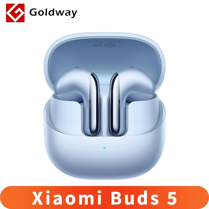 Original Xiaomi Buds 5 Active Noise Cancelling Qualcomm aptX Lossless Harman AudioEFX Bluetooth 5.4 IP54 TWS Earphone Mi Headset