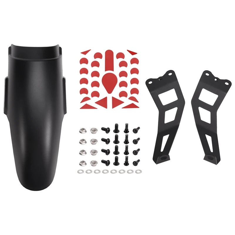 AU04 -Motorcycle Front Fender Mudguard Extender Splash Guard Extension For Tiger 1200 Rally Pro Rally Explor 2022-2024