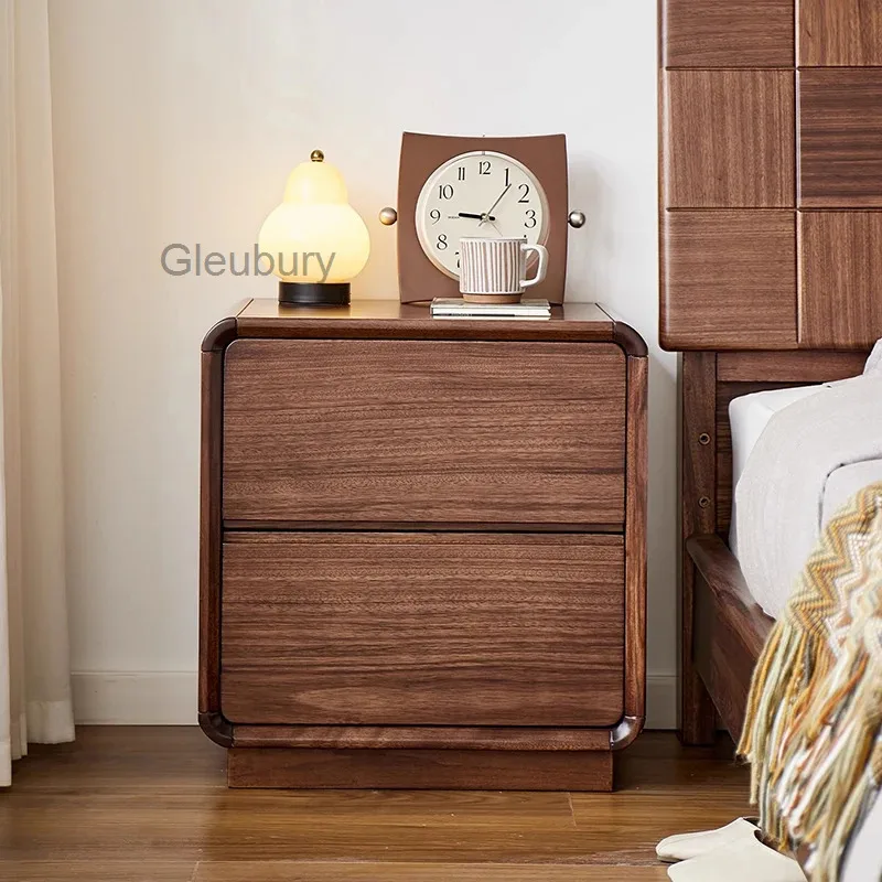 Mesa de Cabeceira Moderna Nórdica Luxuosa e Charmosa para Quarto, Mesa de Apoio Compacta para Salão, Mobiliário de Quarto