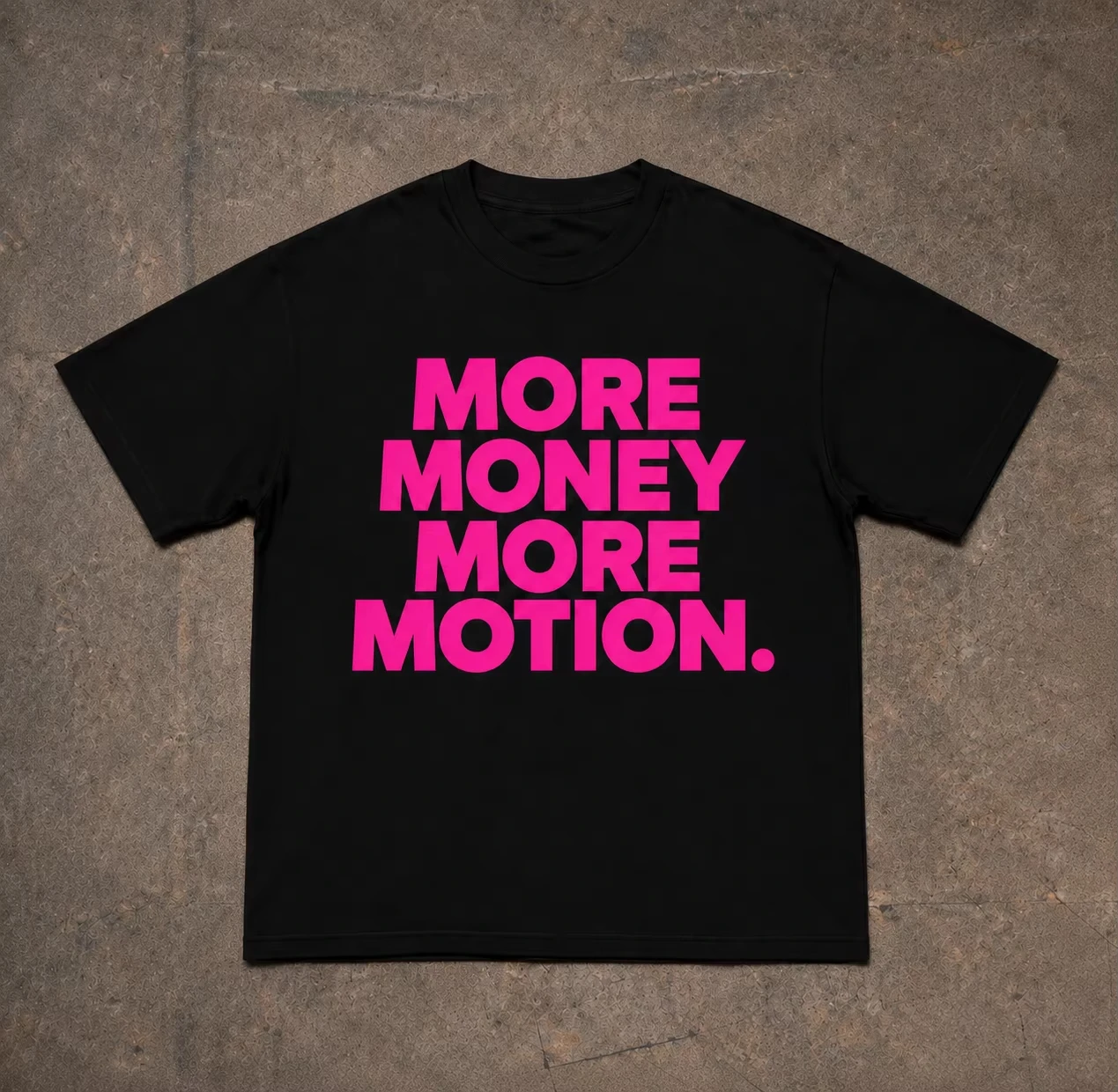 2026 More Money More Motion Tee Y2K T-shirt Hiphop Harajuku Letter Print Vintage Top Punk Oversized Casua