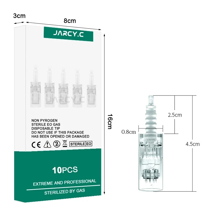 Nowy wkład bagnetowy 10 sztuk/pudło do Dr. pen N2/M7/E30/M5 dermapen MYM okrągły nabój z nanoigłą zamiennik mikroigłowy