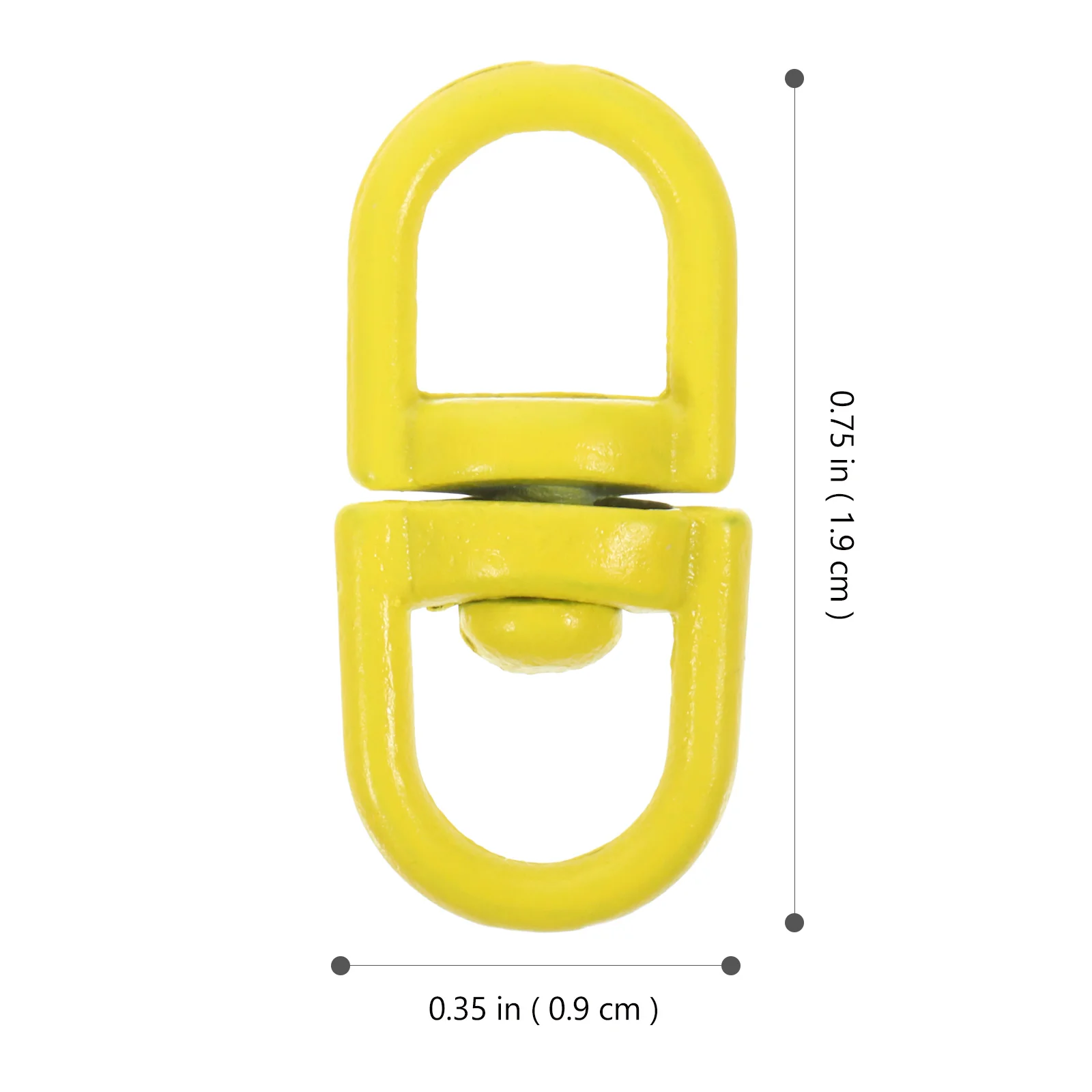 

1Set Zinc Alloy Swivel Snap Hook Metal Keychain Connector Clip Durable Buckle Ring for DIY Key Chain Crafts Swivel Clasp