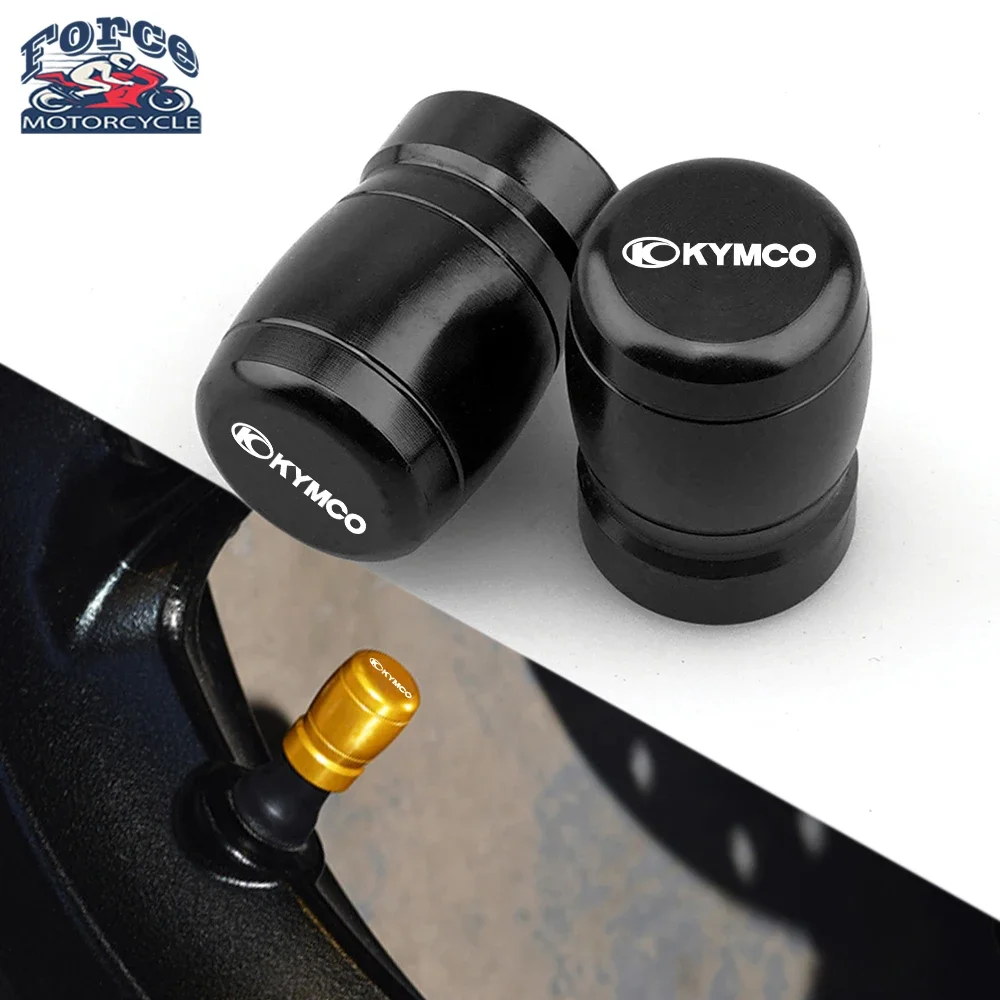 Motorcycle CNC Vehicle Wheel Tire Valve Stem Caps Covers For KYMCO AK550 Downtown X-TOWN KXCT Xciting 125 250 300 400 S400 500