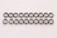 Wegmir-insertos de rosca de alambre para reparación de hilo de Pedal de ciclo, 10 pares