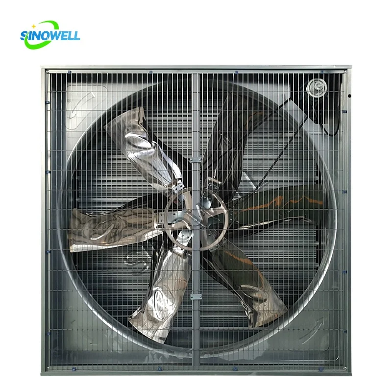 50'' Greenhouse Poultry Centrifugal Ventilation Box Fan/Push Pull Fan for Poultry 220v exhaust fan ventilation wall window