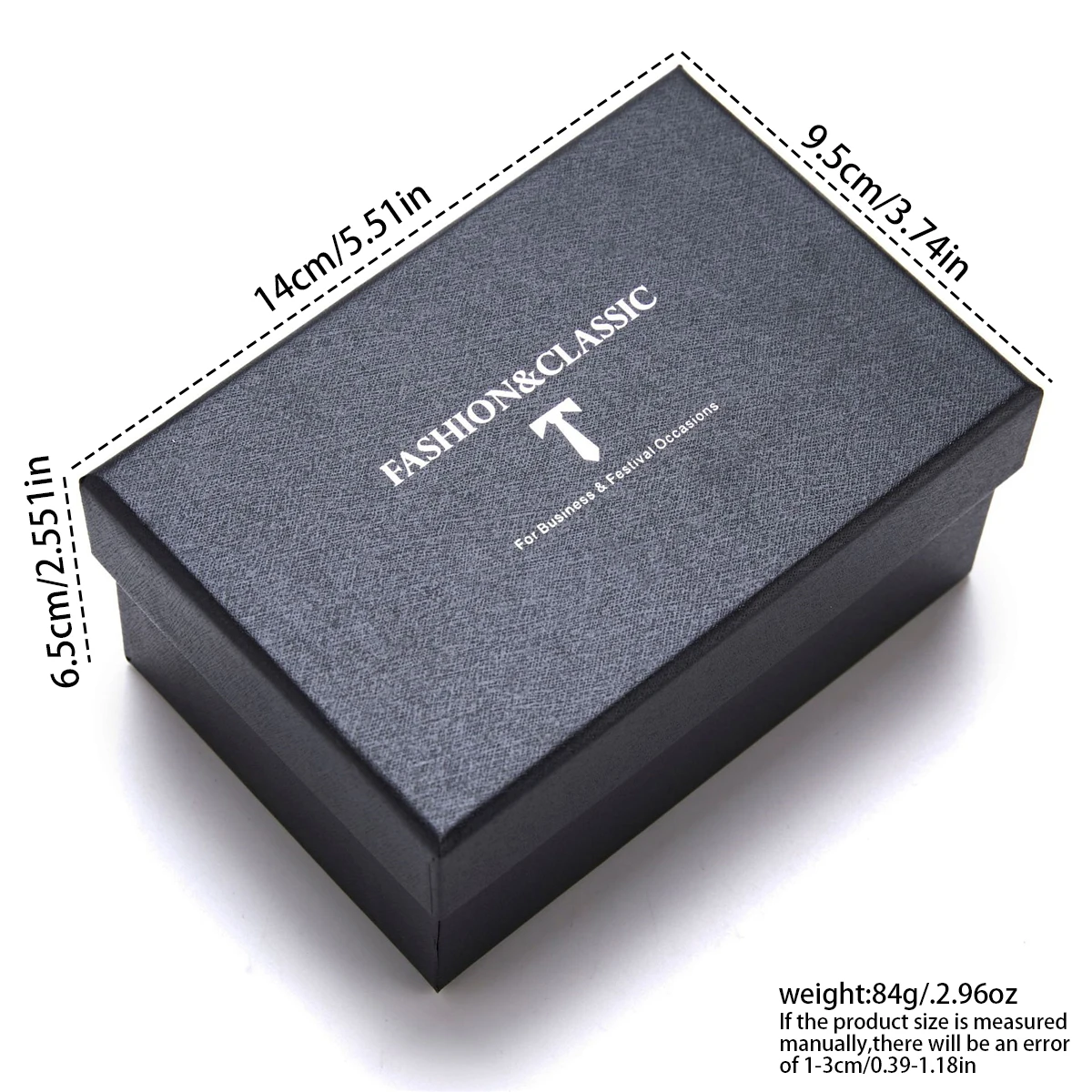 6 ชิ้นธุรกิจและการพักผ่อนอเนกประสงค์อารมณ์นาฬิกาผูกกล่องของขวัญชุด + กระดุมข้อมือ + คลิปผูก + ผ้าเช็ดหน้าทุกวันการจับคู่สถานที่ทํางาน