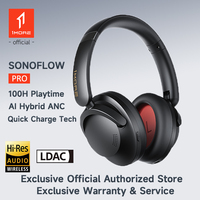 1MORE SonoFlow Pro Wireless Headphone 100H Playtime Quick Charge Bluetooth Active Noise Cancelling  Hi-Res Audio Clear Call