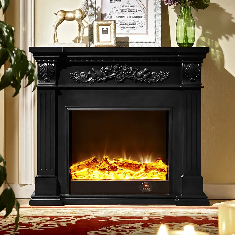 

Новейший дизайн 2023, резной домашний бежевый камин, объемный домашний декоративный электрический камин