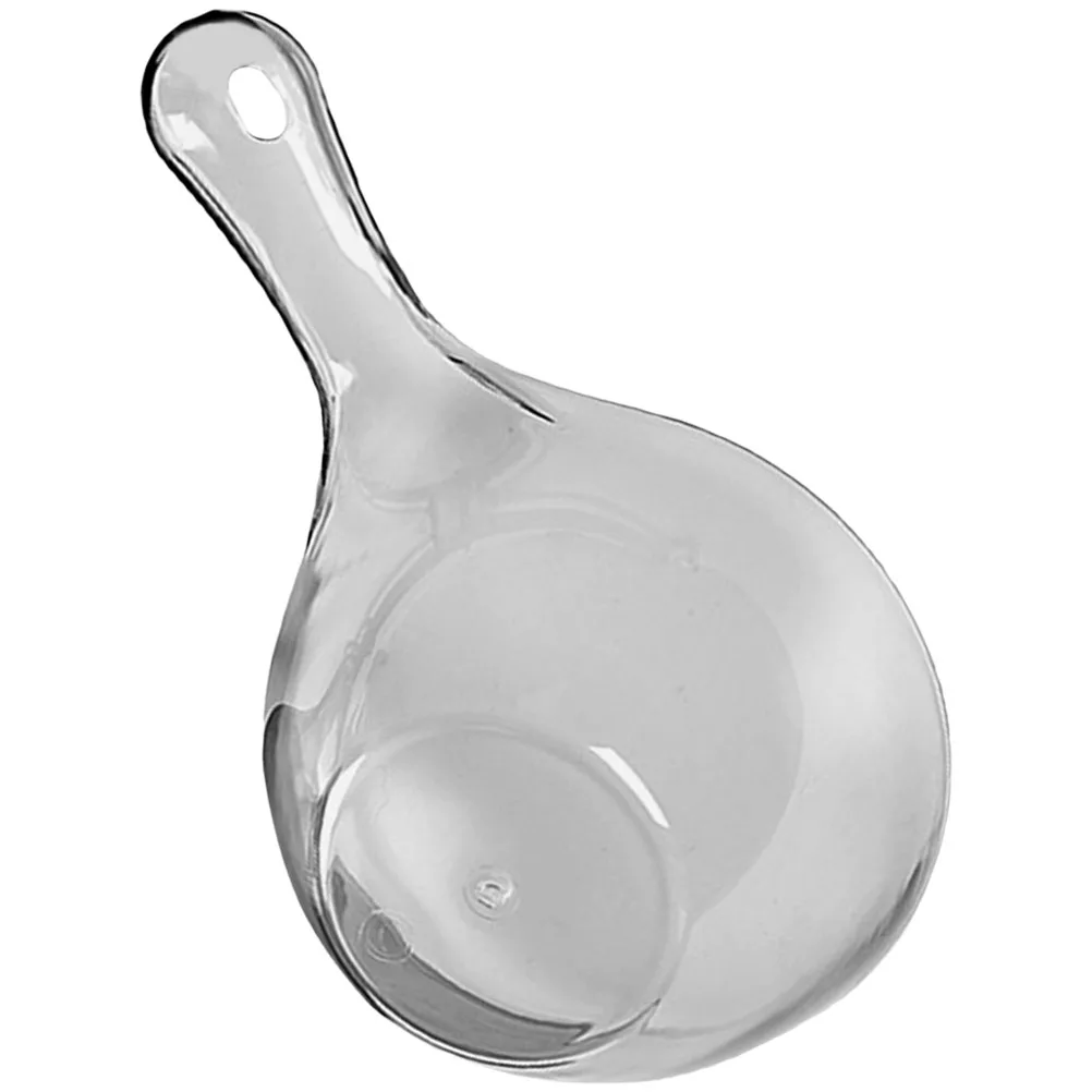 

Plastic Reusable Scoop Water Spoon Large Capacity Kitchen Bath Ladle Long Handle Grey Safe Hanging Design Wall Mount Dry