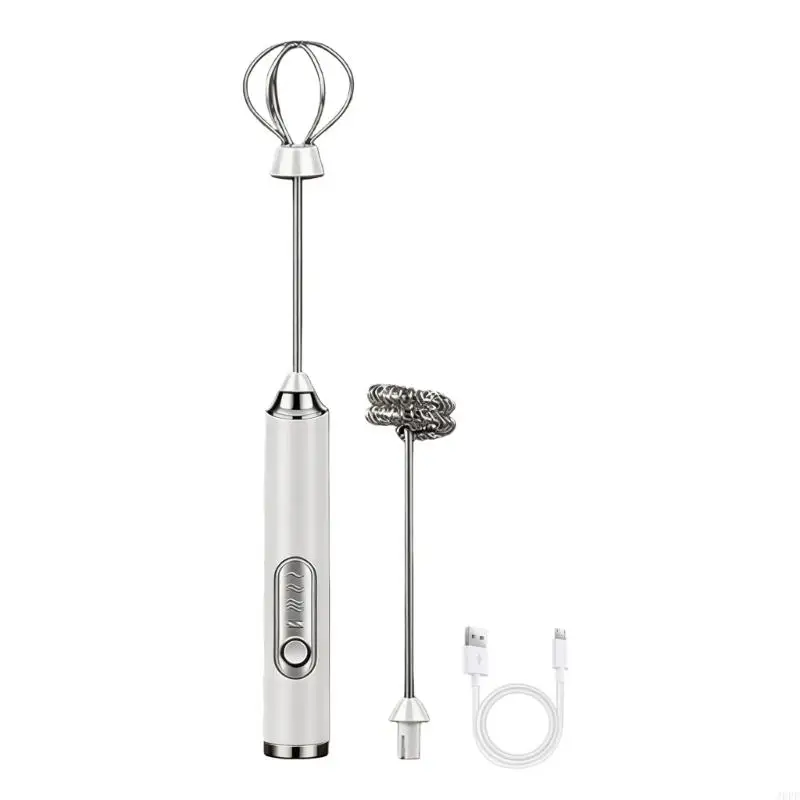 J6PE Portable Battery Operated Milk Foam Maker for Cappuccino Hot Chocolate Drink