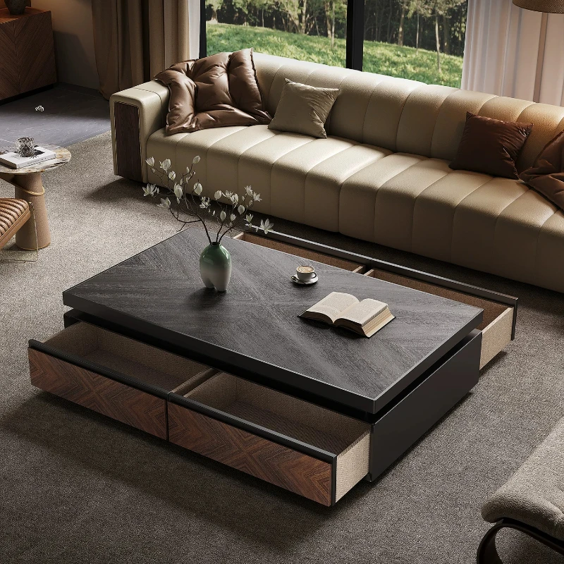 Wooden Business Living Room Coffee Tables Italian French Style Living Room Coffee Tables Black Mesa De Centro Furniture Home