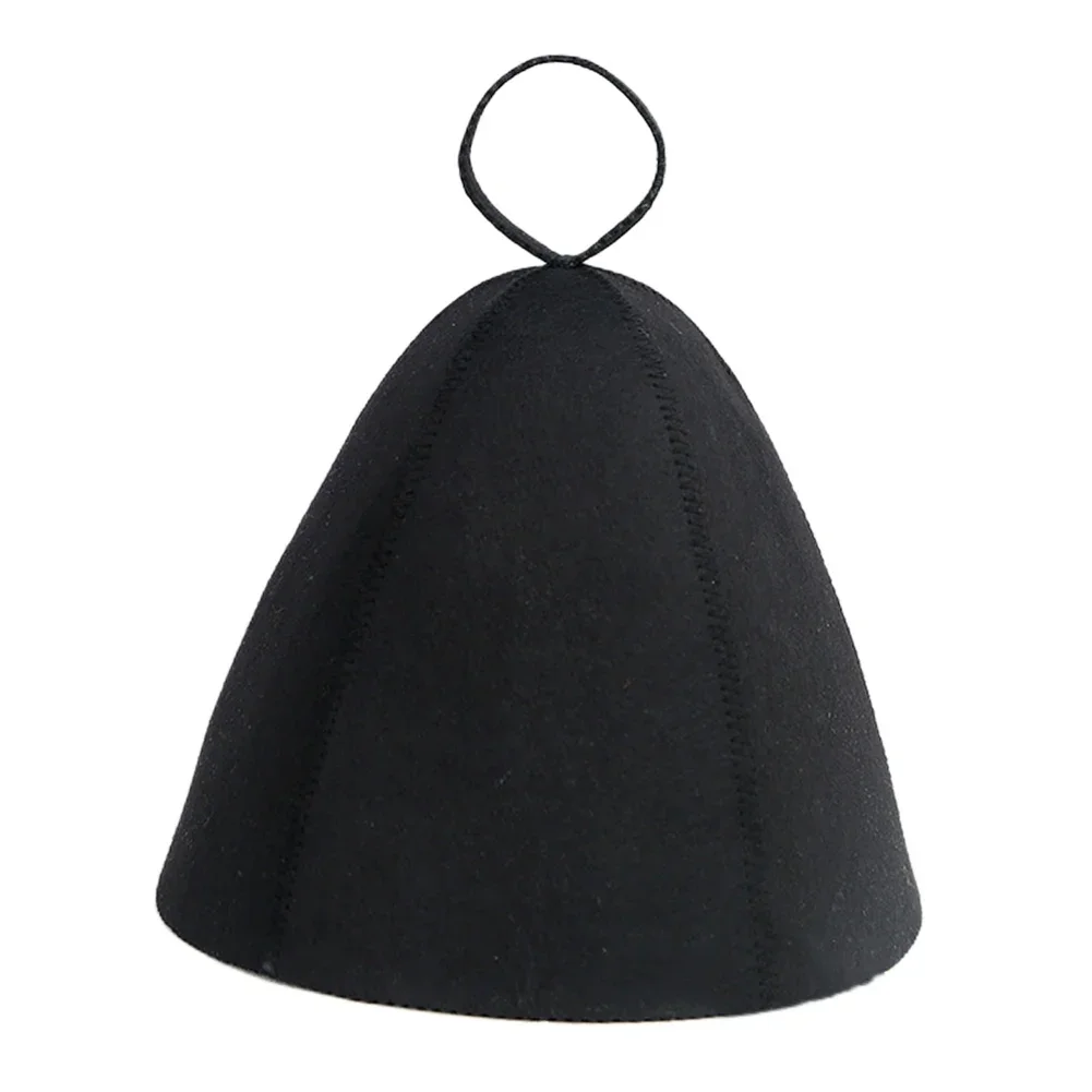 Saunas Sauna Hat Wool Felt Thicken For Sweat Steam Sauna Hat Spa Sauna Accesories Handmade Felt Hat Waterproof