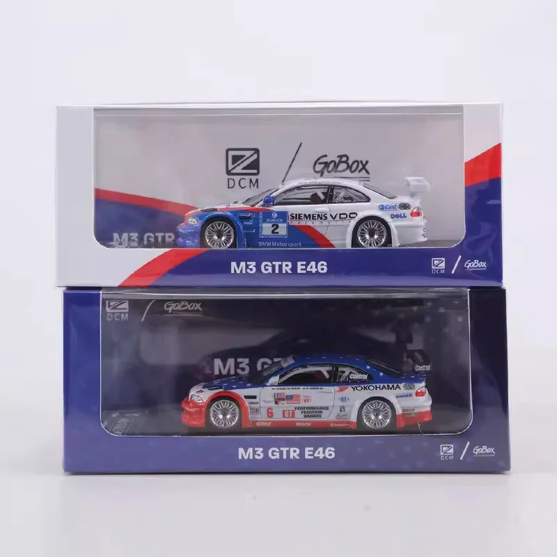 New In Stock 1:64 Dcm M3 Gtr E46 Need For Speed Simulation Alloy Miniature Die-Casting Car Model Customized Collectible Toy Gift