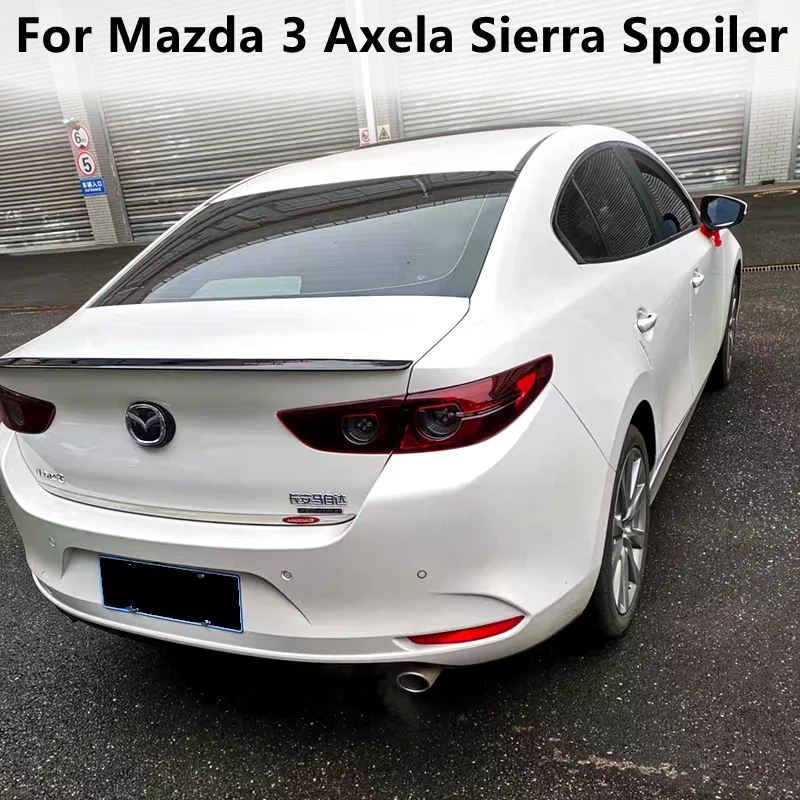 YKSRDNF High Quality ABS Car Tail Wing Decoration Rear Trunk Spoiler For 2020 2021 2022 2023  NEW Mazda 3 Axela Sedan