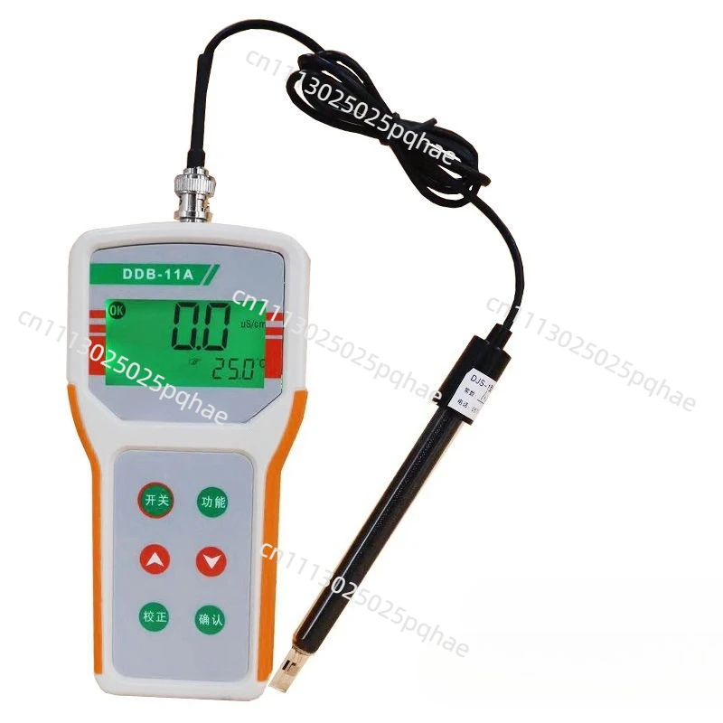 Portable Pen Type Conductivity Meter Digital Water Quality Tester Accurate Water Conductivity Detector for Wastewater
