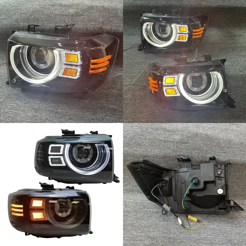 YU GUANG for Hilux VIGO 2008-2011 LED Headlights Front Lights Upgrade 12V Head Lamp Assembly Car Accessories