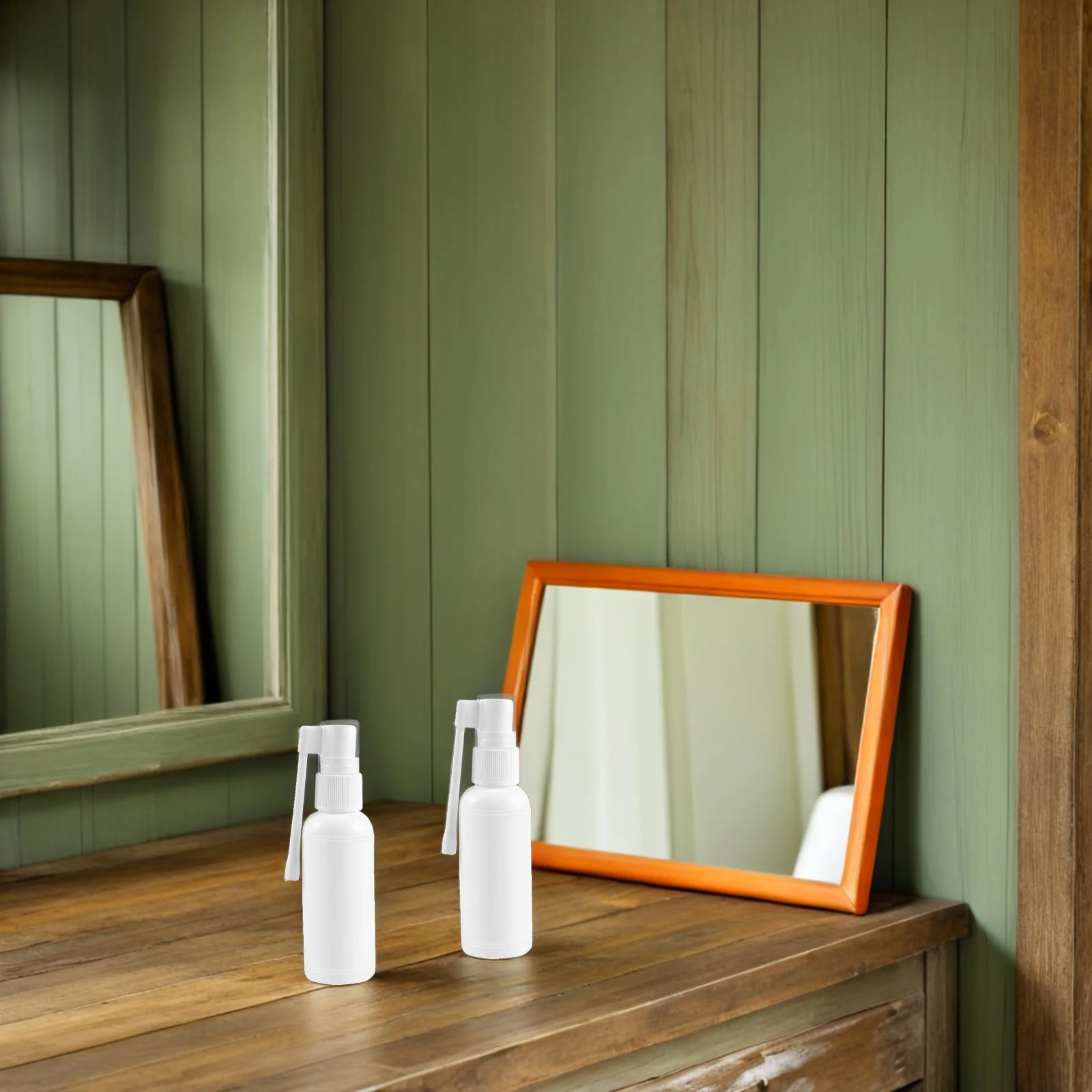 10 قطعة 20 مللي زجاجة رذاذ فارغة مدمجة مانعة للتسرب مناسبة للسفر بخاخ رذاذ لتخزين السوائل على الزجاجة #2