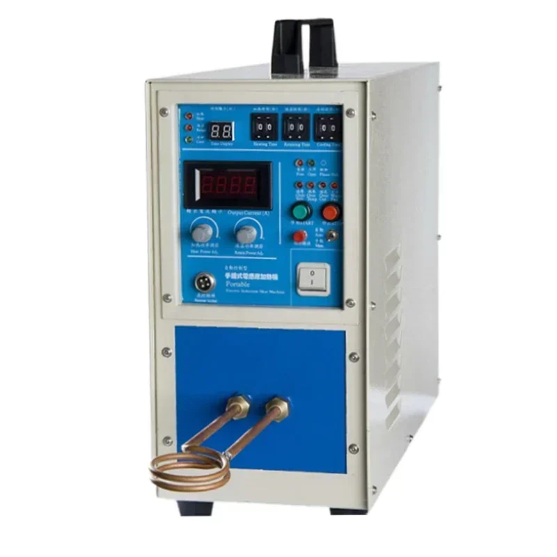 

High Frequency Induction Heating Machine Welding Machine Metal Quenching Coil 15KW./ Small Frequency Smelting Furnace