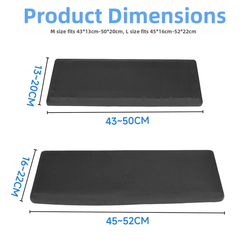 Hot Sales  Versatile Premium Keyboard Black Dust Cover Anti-Dust Sleeve For Mechanical Keyboards Game Replacement Tool