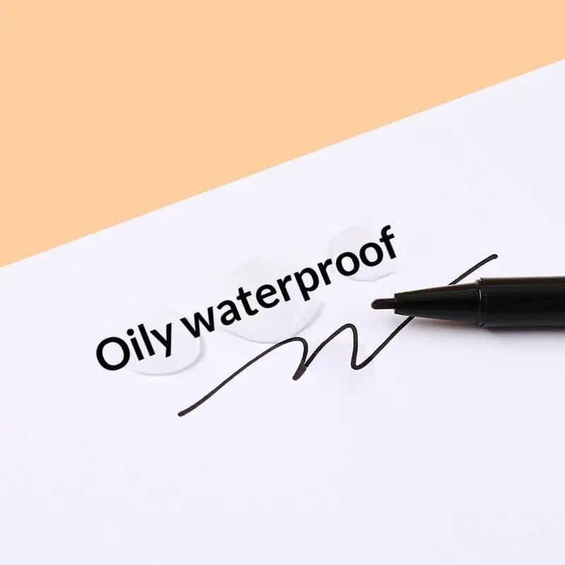 Dual Tip Permanent CD Markers Waterproof Fast Dry Ink 3 Color Options For Office School Writing Craft Labeling