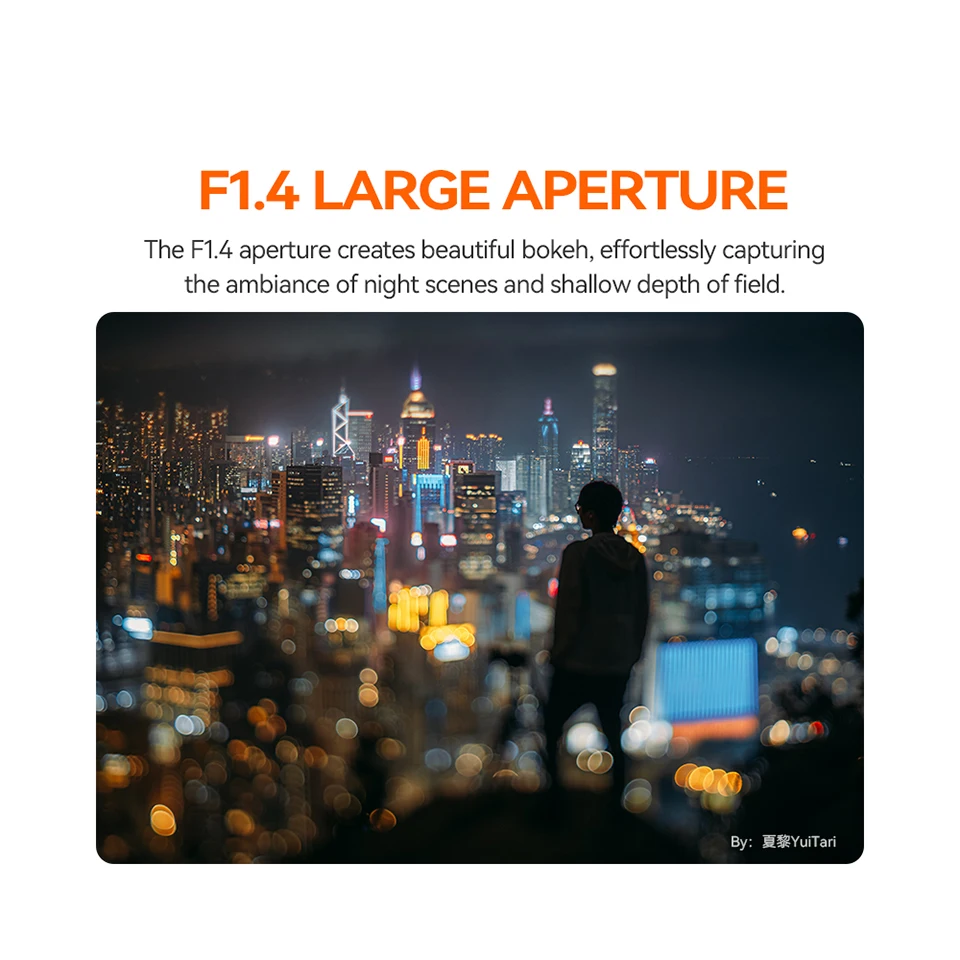 TTArtisan Lente Inclinable 35mm F1.4 APS-C MF 360 °   Lente de cambio giratoria para Sony A7M2 ZVE-10 Fuji X-T3 Nikon Z50II Canon R7 Olympus