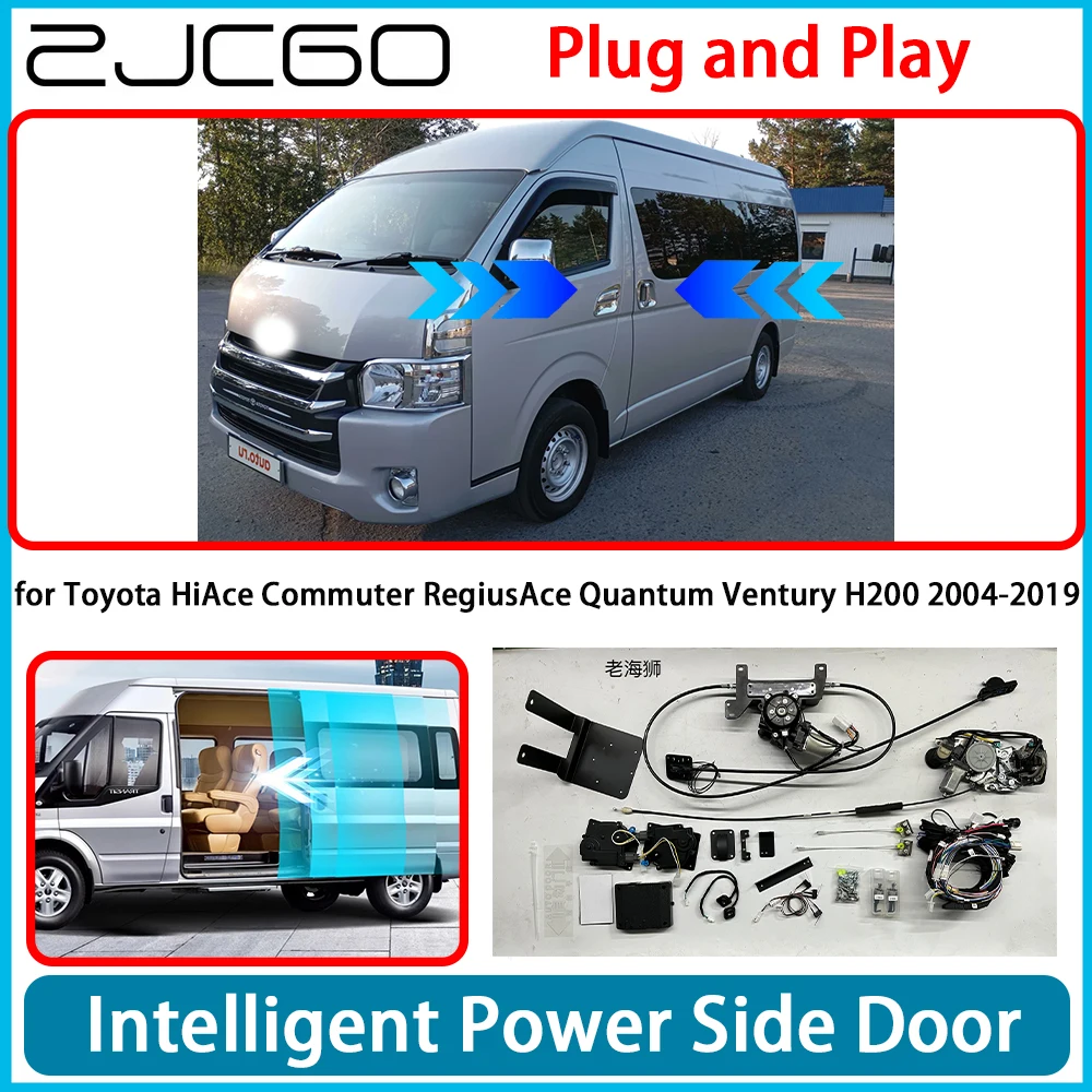 for Toyota HiAce Commuter RegiusAce Quantum Ventury H200 2004-2019 Auto Electric MPV Power Sliding Door Left Right Retrofit Kit