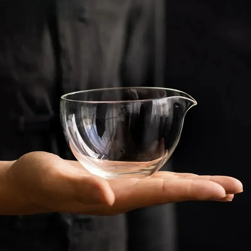 Verdickung Glas Teekanne Holzgriff Wasserkocher Justice Cup Kung Fu Tee-Set Tee Verteiler Teetasse Teekessel Wasser Flasche Teegeschirr