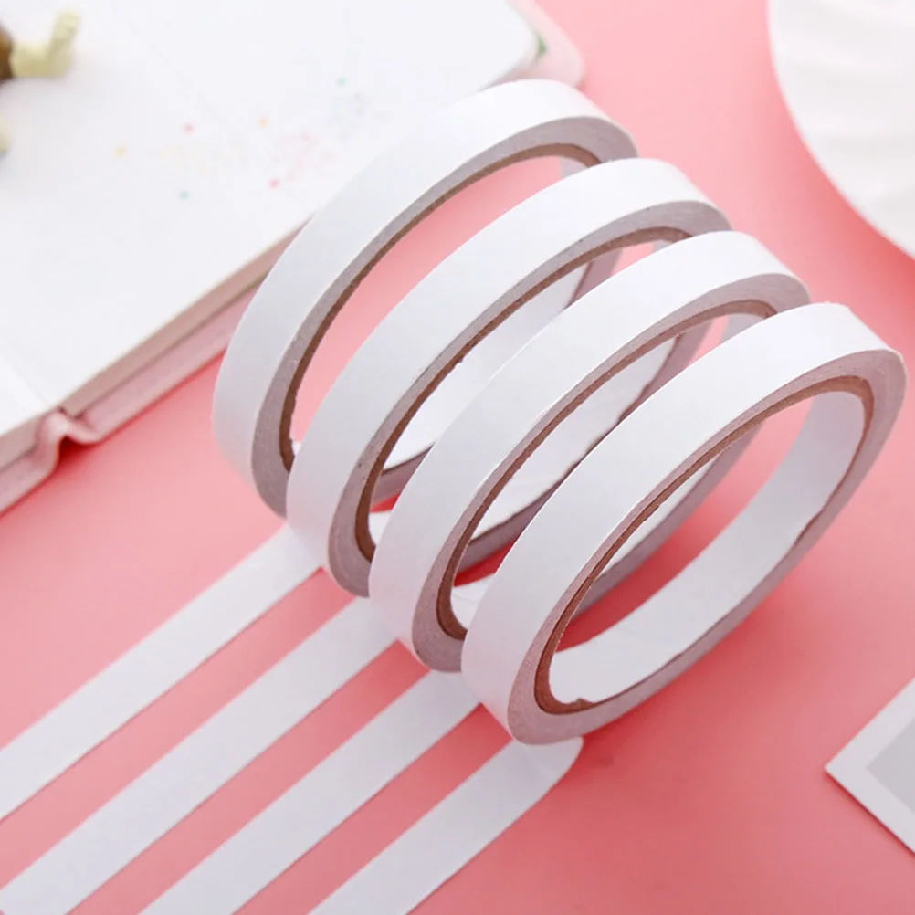 10 قطعة شريط مزدوج الجوانب يذوب بالحرارة لاصق قوي للحرف اليدوية لتقوم بها بنفسك مكتب القرطاسية توريد شريط لاصق ذاتي نسيج الخشب المعدني #4