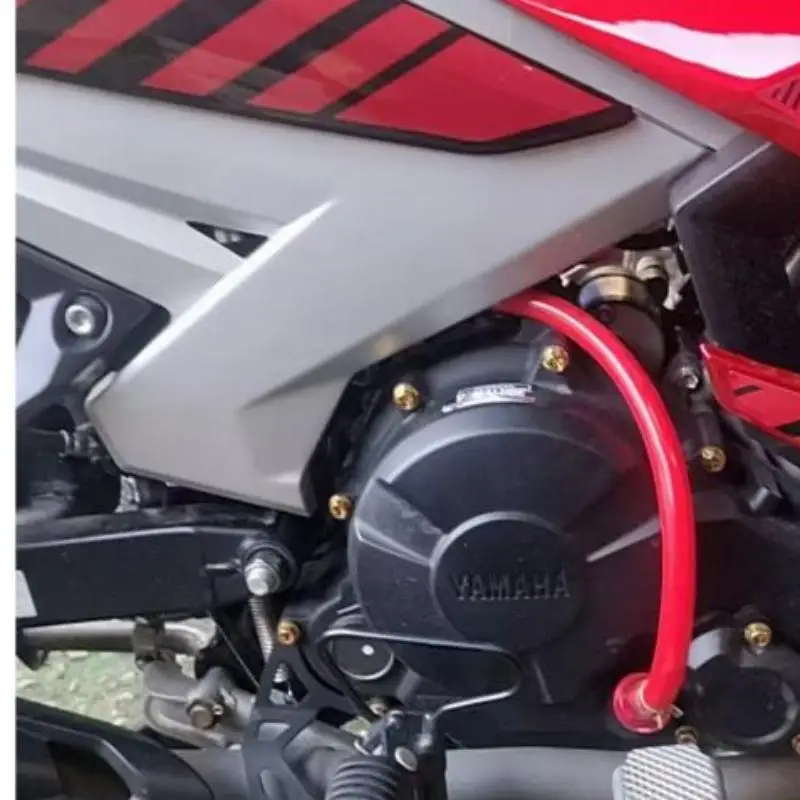 Motorcycle Breather with Hose Crack-resistant Rubber Modified Radiator Bevel Oil Tube for Adventure Motorbike Parts