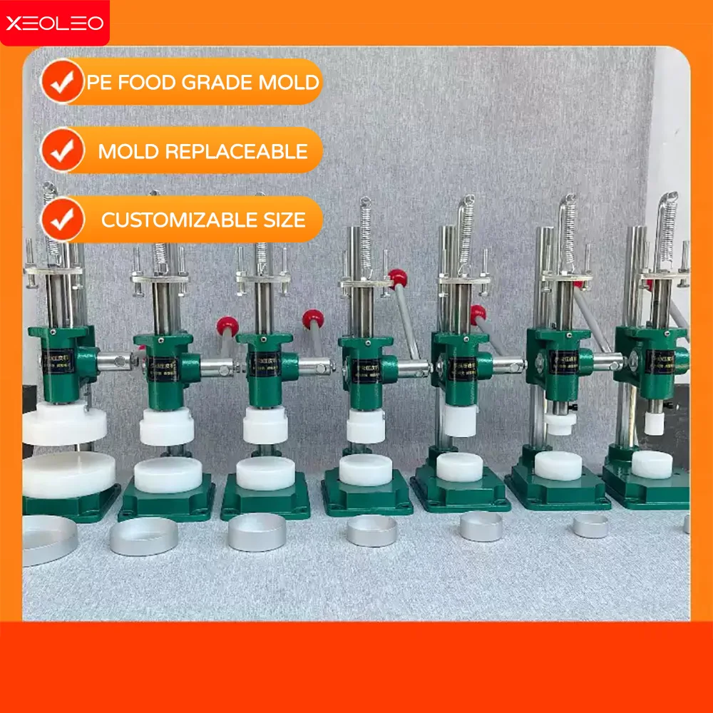 XEOLEO 수동 에그 타르트 크러스트 프레서 기계, 디저트 푸딩 컵 케이크 성형 기계, 에그 타르트 쉘 프레스 기계