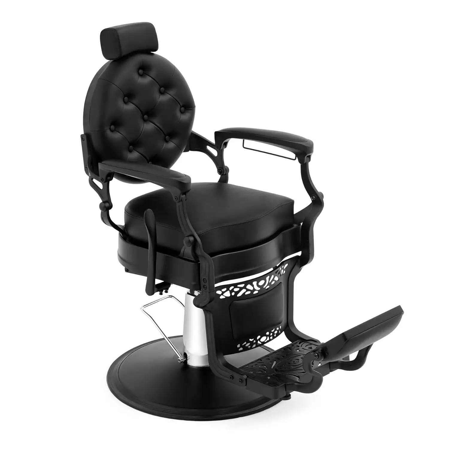 

Vintage Barber Chair for Barbershop, Hair Salon, Beauty Salon, Spa, Heavy Duty, Reclining, with Headrest, Armrest, Customized