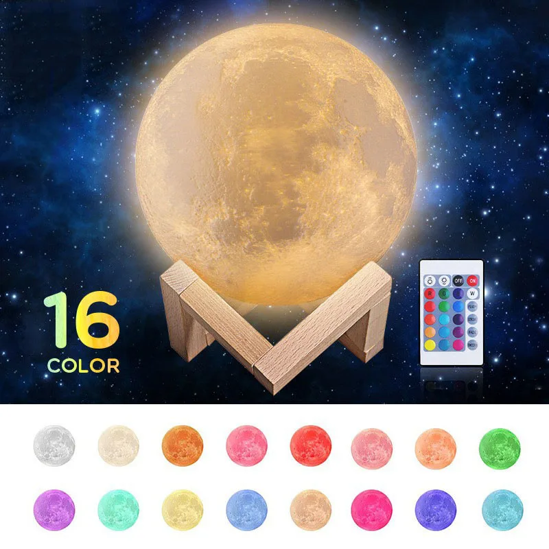 PVC Moonlight Lamp-DIY USB Charging 3D Night Light LED Atmosphere Light Strip with Remote Control