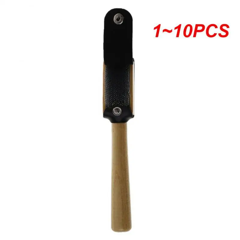 1~10PCS Wood Suede Sole Wire Cleaners Dance Shoes Cleaning Brush For Footwear   C63B