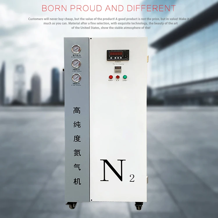 Small N2 Generator Nitrogen N2 Gas Generator PSA 5 Liters/min Nitrogen Machine Provided 220V Automatic 2 Years Nitrogen Purity