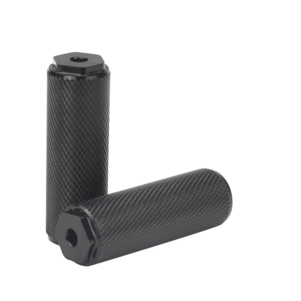 

Aluminum Alloy Bicycle Pedals Cylinder Pegs For Mountain Bike Repair Footpeg With Small Hole 6Mm Screws Stunt Cycling