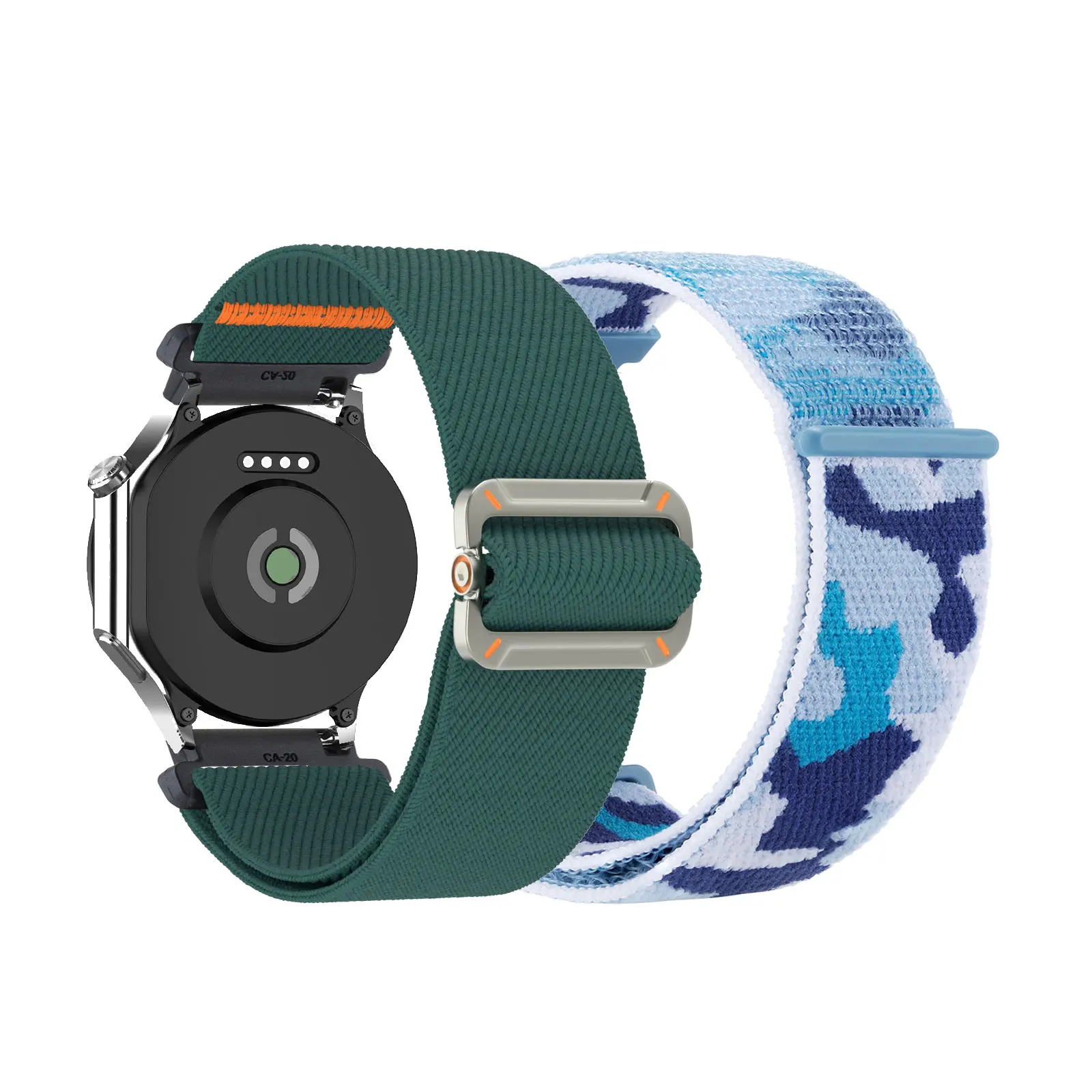 

2pcs Nylon Bands for Oneplus Watch X/X2 Band, Elastic Nylon Sports Strap