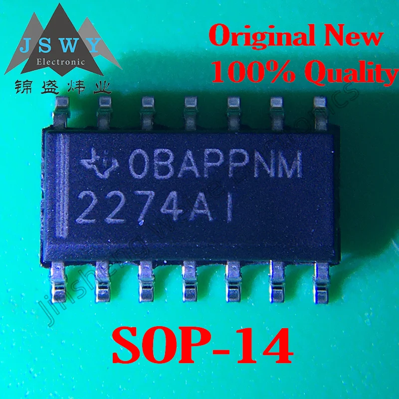 1~30PCS Fast Shipping TLC2274AIDR TLC2274A 2274AI SOP-14 Operational Amplifier Chip IC 100% brand new in stock