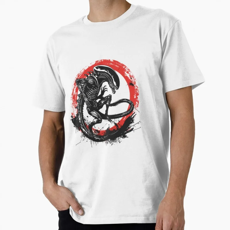 

Dynamic Xenomorph 80s Retro Horror Sic-Fi Alien Gift T shirt Weyland yutani Lv-426 Space Monster Graphic clothes All size Tops