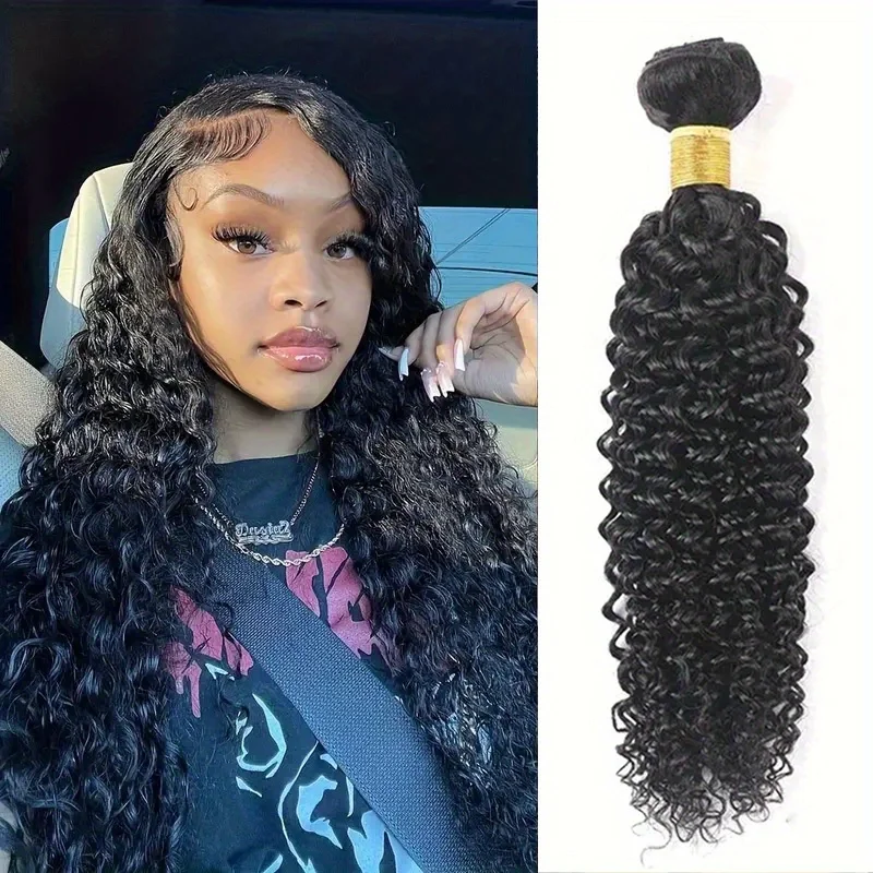 Deep Wave Human Hair Bundles 20 22 24 Inch Deep Wave Bundles Deep Curly Human Hair Bundles Unprocessed